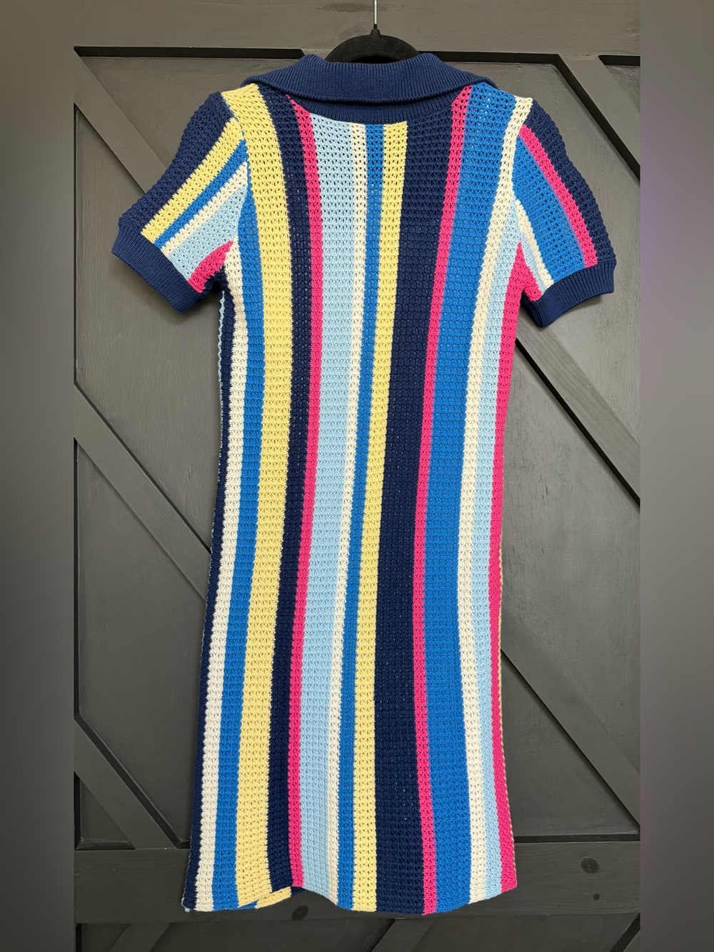 NWT Anthropologie Maeve Collared Knit Mini Dress, Size XS - Picture 5 of 10